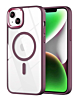 Shiny Magnetic Clear Cases - CHERRY for iPhone 15 (Only Ground Shipping)