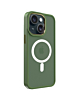 New Magnetic Wireless Charging Case - DARK GREEN for iPhone 15 (Only Ground Shipping)