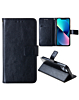 Leather Wallet Case with Card Slot - BLACK for iPhone 15 (Only Ground Shipping)