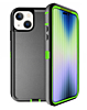 Heavy Duty Case for iPhone 15 (BLACK & GREEN) (Only Ground Shipping)