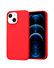 Soft Solid Silicone Case (Full Buttom Cover) - RED for iPhone 15 (Only Ground Shipping)