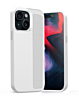 Wrist Strap Silicon Soft Case - WHITE for iPhone 15 (Only Ground Shipping)