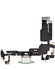 Stock up on the charging port flex cable for iPhone 15 in green, aftermarket version.