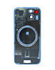 Back Glass with MagSafe Magnet for iPhone 15 (NO LOGO) (BLUE)