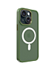iPhone 14 Plus / 15 Plus New Magnetic Wireless Charging Case - DARK GREEN (Only Ground Shipping)