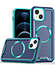 Non-Slip Translucent Matte Wireless Charging Case - BLUE for iPhone 15 (Only Ground Shipping)
