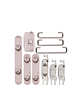 Hard Buttons for iPhone 15 / 15 Plus (Power / Volume / Switch) (PINK)