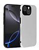 Full Cover New Design Silicone Case - WHITE for iPhone 15 (Only Ground Shipping)