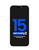 OLED Assembly for iPhone 15 (True Tone Programming and IC Transfer NOT REQUIRED) (Aftermarket QV8 V3 / Soft)