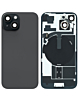 Buy the Back Glass with Frame and MagSafe Magnet for iPhone 15 in black, service pack version.