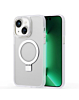 Carbon Wireless Charging Case with Ring Stand - CLEAR for iPhone 15 (Only Ground Shipping)