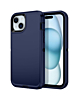 Heavy Duty Case for iPhone 14 Plus / 15 Plus (DARK BLUE & BLACK) (Only Ground Shipping)