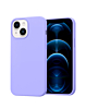 iPhone 14 Plus / 15 Plus Soft Solid Silicone Case (Full Buttom Cover) - LILAC (Only Ground Shipping)