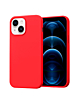 iPhone 14 Plus / 15 Plus Soft Solid Silicone Case (Full Buttom Cover) - RED (Only Ground Shipping)