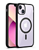 iPhone 14 Plus / 15 Plus Wireless Charging Case - BLACK (Full Bottom Close) (Only Ground Shipping)