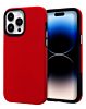 Shock Absorption Protective Dual Layer Case - RED for iPhone 15 Pro (Only Ground Shipping)