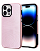 Shock Absorption Protective Dual Layer Case - ROSE GOLD for iPhone 15 Pro (Only Ground Shipping)