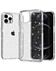 Ultra Glossy Protector Case - GLITTER CLEAR for iPhone 15 Pro (Only Ground Shipping)