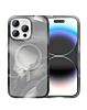Full Ink Painting Wireless Charging Case - BLACK for iPhone 15 Pro (Only Ground Shipping)