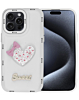 Luxury Sweet Fancy Soft Case - WHITE for iPhone 15 Pro (Only Ground Shipping)