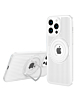 Airflow Magsafe Case with Stand - WHITE for iPhone 15 Pro (Only Ground Shipping)