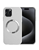 Soft Solid Silicone Case with Wireless Charging - WHITE for iPhone 15 Pro (Only Ground Shipping)