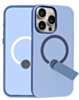 Shockproof Rugger Magnetic Case with Kickstand (BLUE) for iPhone 15 Pro Max (Only Ground Shipping)