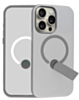 Shockproof Rugger Magnetic Case with Kickstand (GRAY) for iPhone 15 Pro Max (Only Ground Shipping)