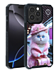Cyber Magnetic DIY Series Cases - BABY CAT for iPhone 15 Pro Max (Only Ground Shipping)