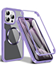 Full Shockproof Silicone Cover - PURPLE for iPhone 15 Pro Max (Only Ground Shipping)