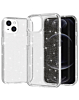 iPhone 14 Plus / 15 Plus Ultra Glossy Protector Case - GLITTER CLEAR (Only Ground Shipping)
