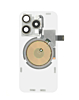 Clear Back Glass with Wireless NFC and MagSafe Magnet for iPhone 15 Pro (NO LOGO) (NATURAL TITANIUM)