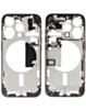 Middle Frame with Parts for iPhone 15 Pro (BLACK) (International Version) (OEM Pull A Grade)