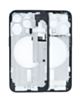 Middle Frame with Small Parts for iPhone 15 Pro (BLACK TITANIUM) (US Version) (OEM Pull B Grade)