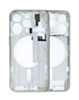Middle Frame with Small Parts for iPhone 15 Pro (NATURAL TITANIUM) (US Version) (Oem Pull A Grade)