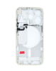 Middle Frame with Small Parts for iPhone 15 Pro (WHITE TITANIUM) (US Version) (OEM Pull A Grade)