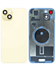 Purchase the Back Glass with Frame and MagSafe Magnet for iPhone 15 Plus, no logo, in yellow.
