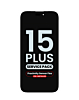 Purchase the OLED assembly with proximity sensor flex pre-installed for iPhone 15 Plus — service pack.