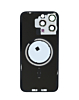 Back Glass with MagSafe Magnet for iPhone 15 Pro Max (NO LOGO) (BLACK TITANIUM)