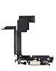 Stock up on the premium charging port flex cable for iPhone 15 Pro Max in white titanium.