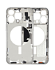 Middle Frame with Small Parts for iPhone 15 Pro Max (WHITE TITANIUM) (International Version)