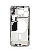Middle Frame with Small Parts for iPhone 15 Pro Max (WHITE TITANIUM) (International Version)