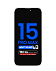OLED Assembly for iPhone 15 Pro Max (True Tone Programming and IC Transfer NOT REQUIRED) (Aftermarket QV8 V3 / Soft / 120HZ)