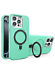 Support Heavy Duty Case with Wireless Charging Kickstand - SKY BLUE for iPhone 15 Pro Max (Only Ground Shipping)