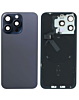 Back Glass with Frame and MagSafe Magnet for iPhone 15 Pro Max (BLUE TITANIUM) (Service Pack)
