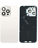Back Glass with Frame and MagSafe Magnet for iPhone 15 Pro Max (WHITE TITANIUM) (Service Pack)