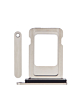 Stock up on the single SIM card tray for iPhone 15 Pro and 15 Pro Max in white titanium.