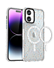 Splash - Ink Design Wireless Charging Case - WHITE for iPhone 16 (Only Ground Shipping)
