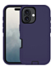 Heavy Duty Case for iPhone 16 (DARK BLUE & BLACK) (Only Ground Shipping)