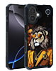 Cyber Magnetic DIY Series Cases - LION for iPhone 16 (Only Ground Shipping)
